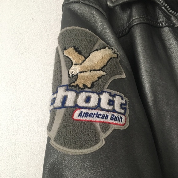 SOLD | Schott | Vintage Men's Bomber Jacket - Picture 3 of 8